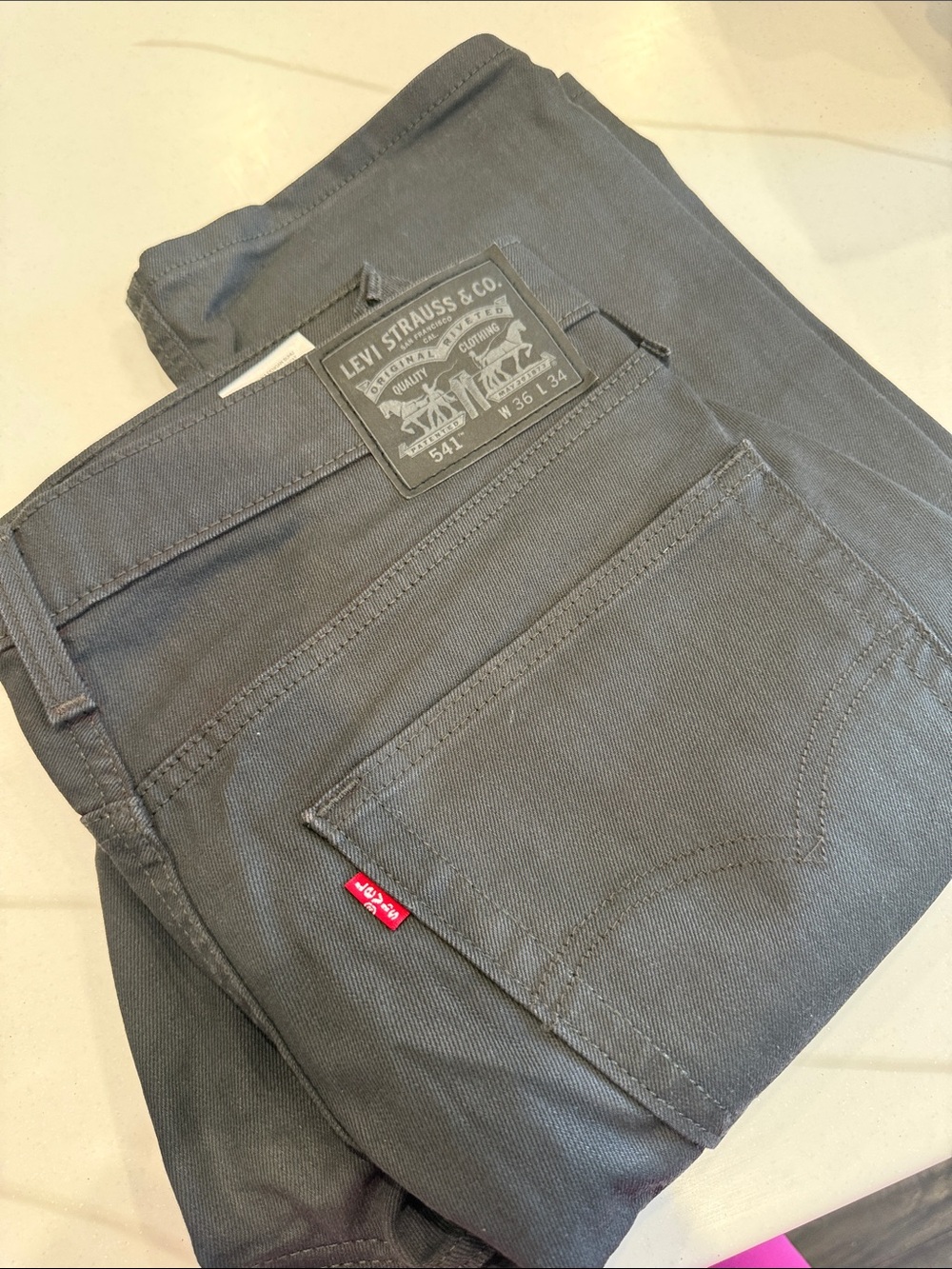 Levi's 541 Men’s 36x34 Charcoal